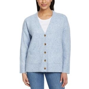 Ella Moss Ladies' Button Front Cardigan Medium Blue Brand New
